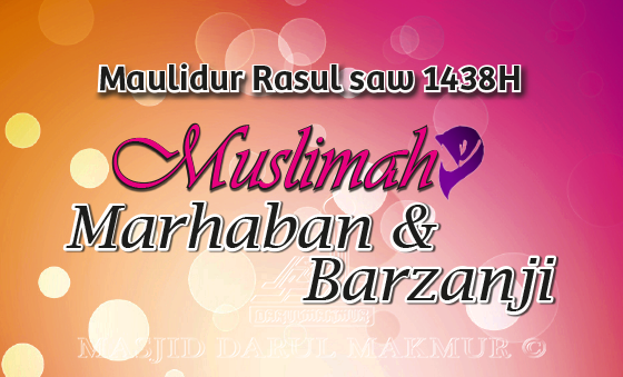 Muslimah Marhaban & Barzanji