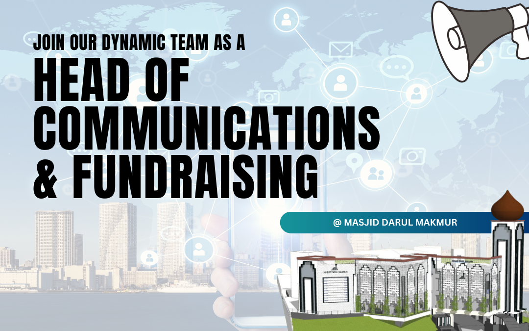 EXCITING OPPORTUNITY: HEAD OF COMMUNICATIONS & FUNDRAISING