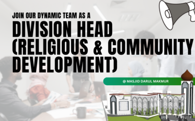 We’re Hiring: Division Head (Religious & Community Development)