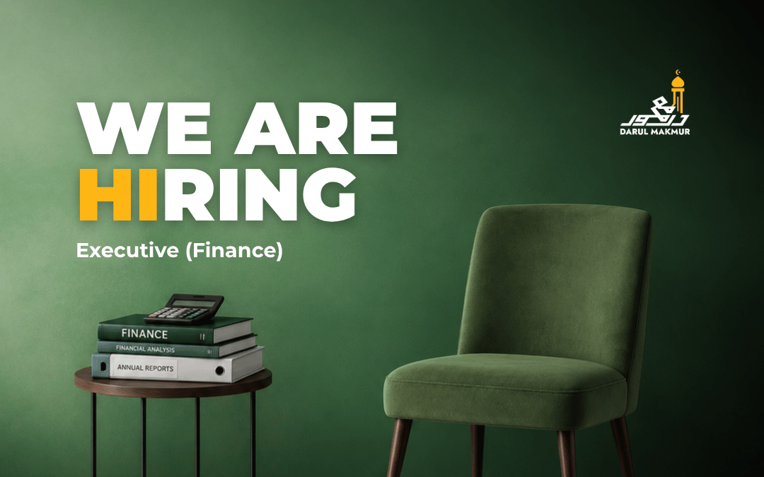 We’re Hiring : Executive (Finance)